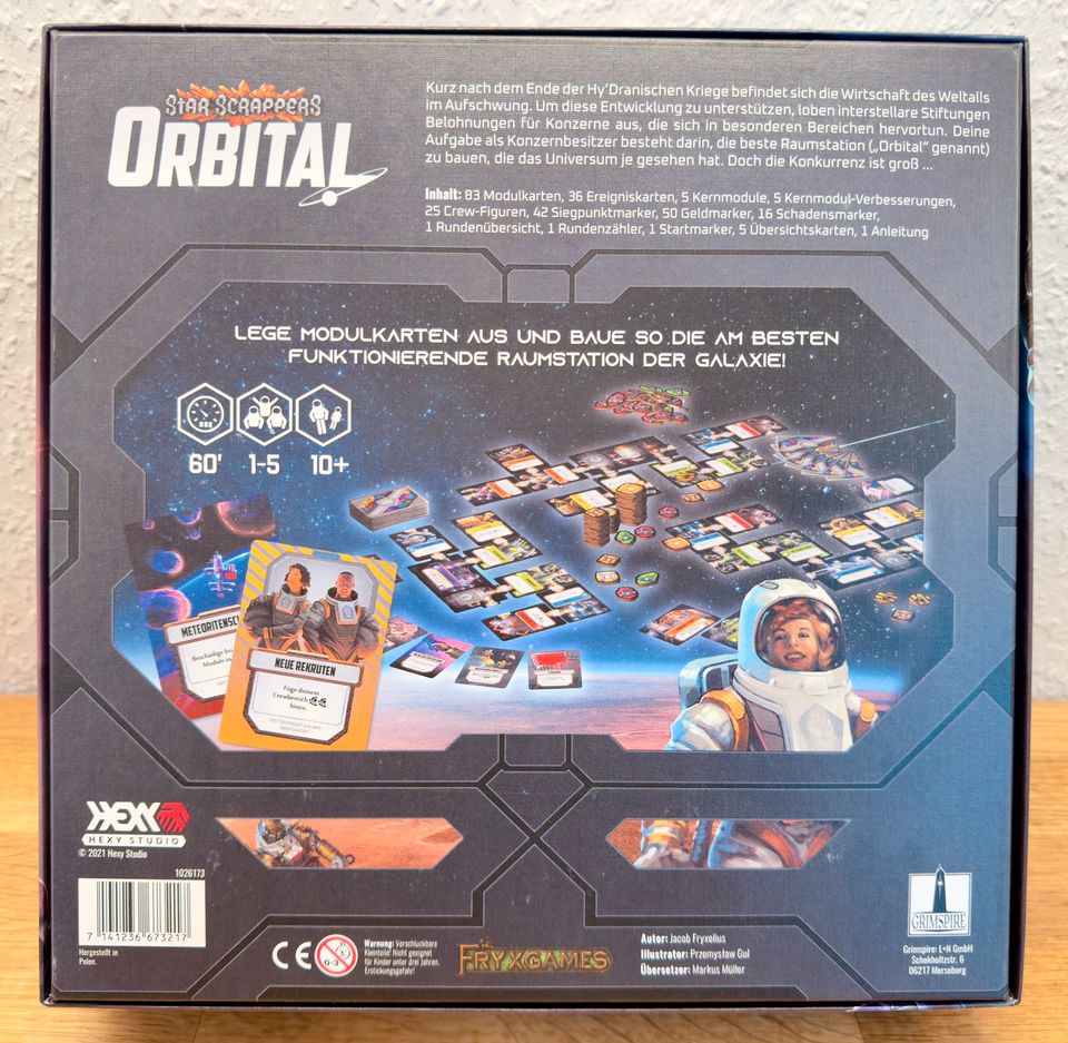 Star Scrappers Orbital Brettspiel sehr guter Zustand in Leonberg