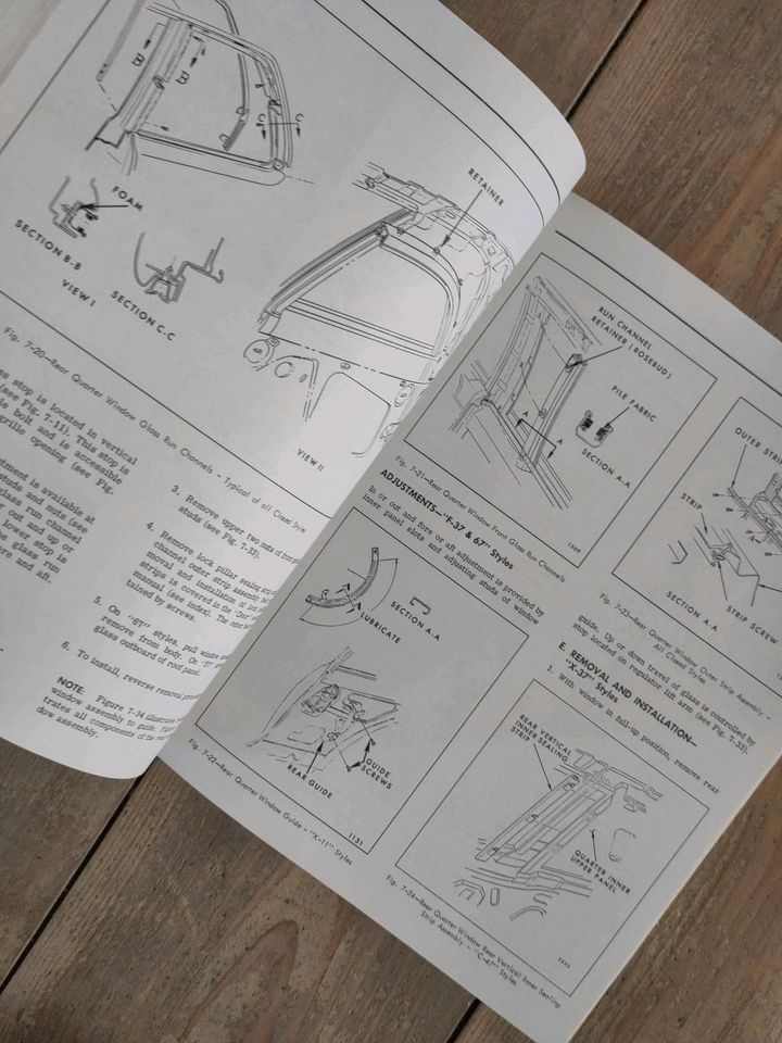 1967 Chevrolet Buick Cadillac Oldsmobile Body Service Manual in Weißenberg