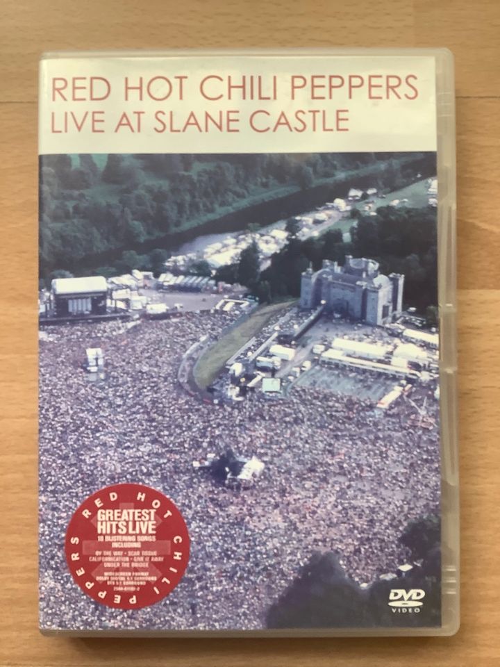 Red Hot Chili Peppers Live At Slane Castle DVD in Dachau