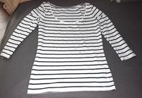 Breton Shirt Esprit XS S 36 neu tiefer Ausschnitt dreiviertel Arm Brandenburg - Liebenwalde Vorschau