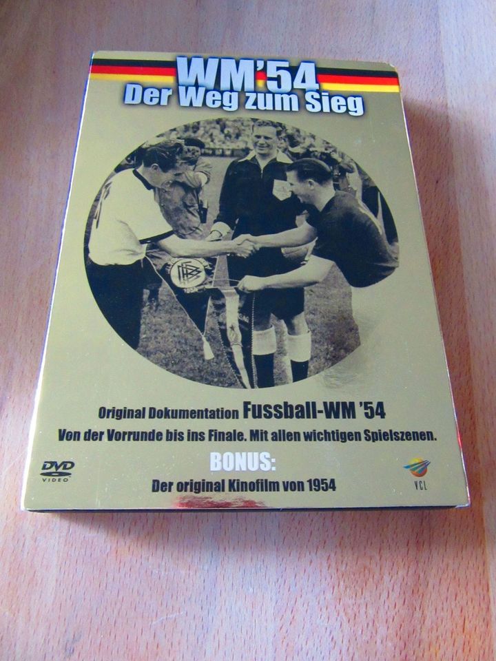 DVD Fußball WM 1954 Original Doku und Kinofilm in Markdorf