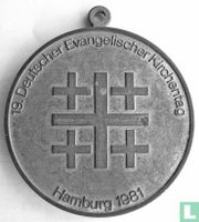 Deutscher evangelischer Kirchentag 1981 Medaille Hamburg-Nord - Hamburg Barmbek Vorschau