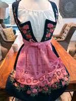 Dirndl blau rosa original Rheinland-Pfalz - Wirges   Vorschau