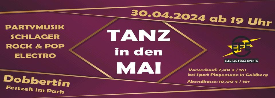 30. April 2024 - Tanz in den Mai - Dobbertin in Dobbertin