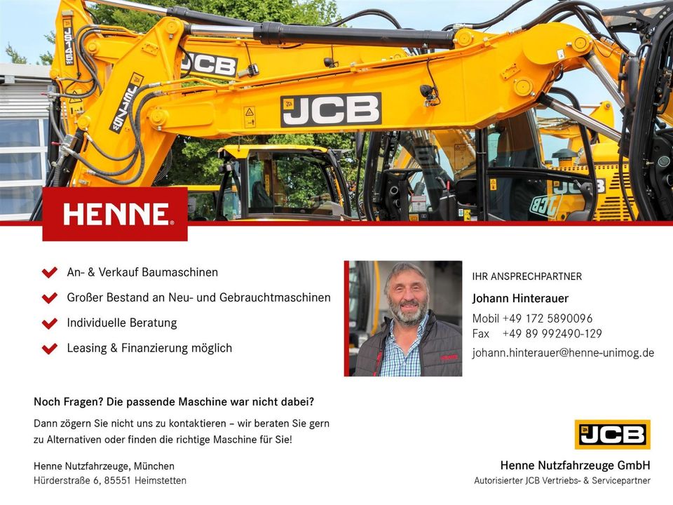 JCB Dumpster HTD-5 Minidumper/Kettenschubkarre & Hochkippfunktion in Kirchheim bei München