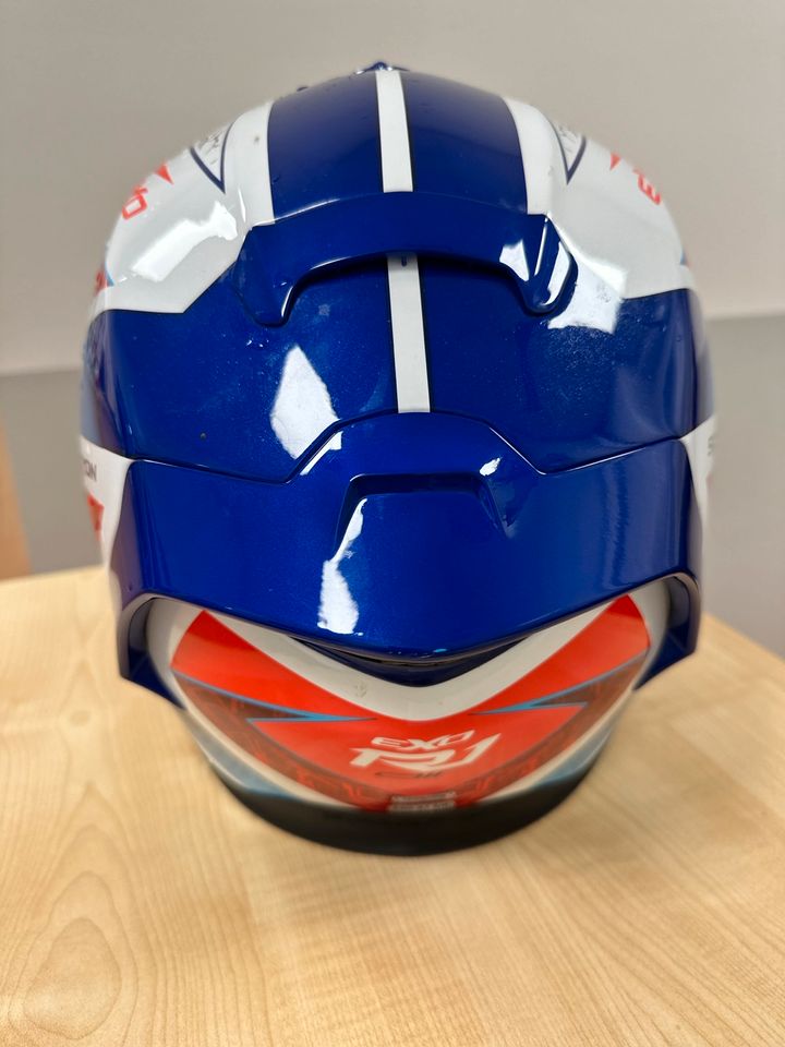 —Angebot 3Tage—-180€—R1 Scorpion Helm bl/weis/rot in Eching (Kr Freising)