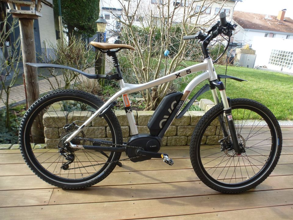 Marken, Elektro, E-Bike, Mountainbike, MTB, Bosch-Motor, 400 Wh in Rödermark