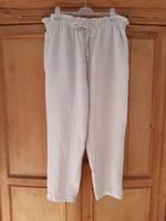 NEU * H&M LINEN BLEND * LEINENHOSE * HELL-BEIGE  * 48 50 4XL 5XL München - Pasing-Obermenzing Vorschau