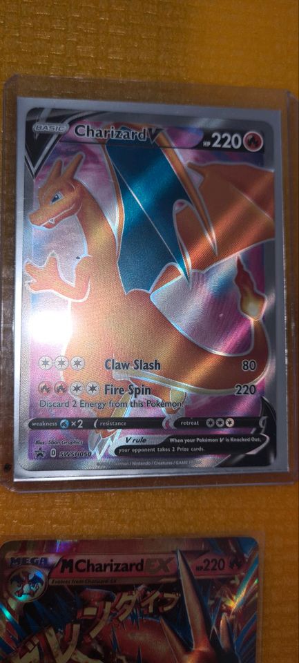 Pokemon Karten Glurak/Charizard Original EX, GX, V, M Charizard in Köln