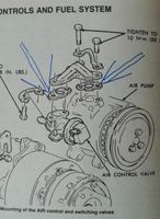 Us Car, Corvette, C3, 80-82,Dichtung, Airpump, Abgasrückführung Bayern - Altomünster Vorschau