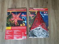 Advent Weihnachten, 2 Deko Leuchtsterne, 10 LED Lampen, rot Nordrhein-Westfalen - Solingen Vorschau