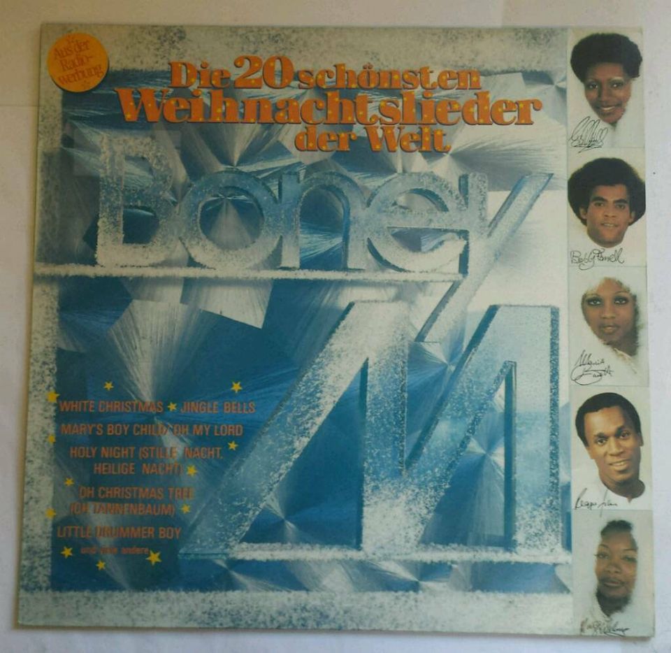 148a. LP von "BONEY M."  "DIE 20 SCHÖNSTEN WEIHNACHTSL." in Langenfeld Eifel