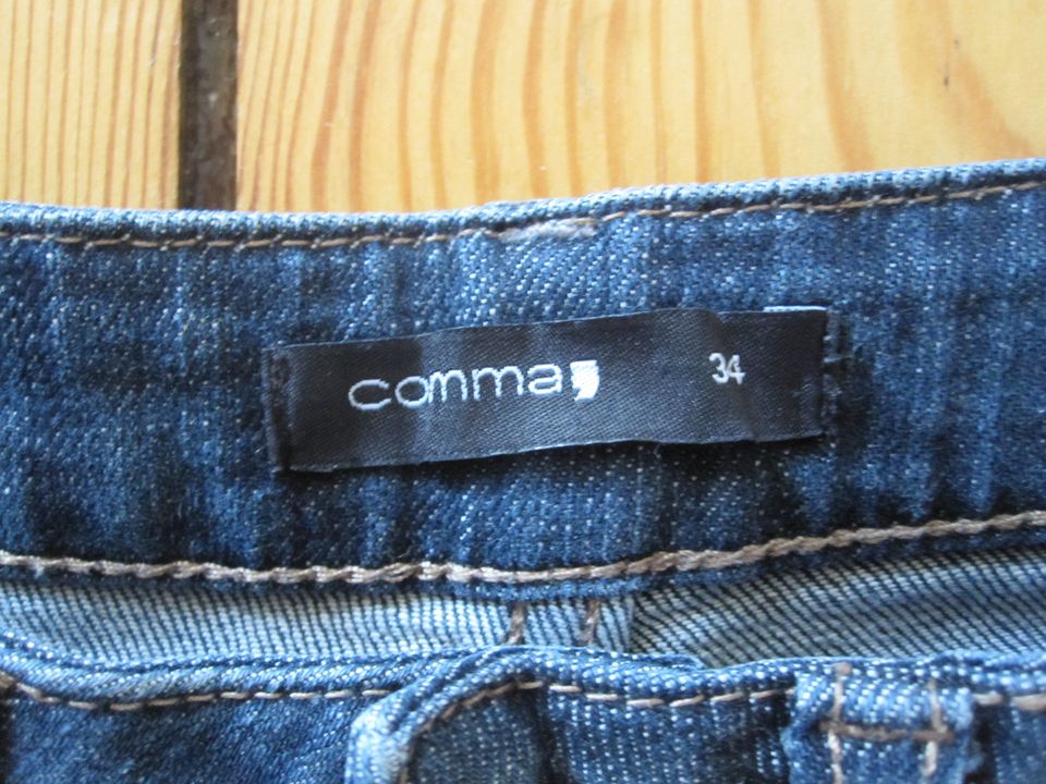 Jeans Comma Vintage gerades Bein dunkelblau Gr. S 36 Baumwolle in Berlin