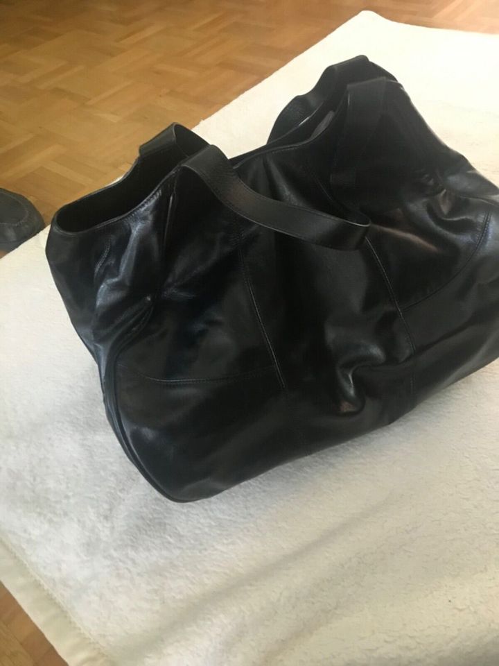 Joop! Tasche, Shopper aus Leder, schwarz, TOP-Zustand! in Lübeck