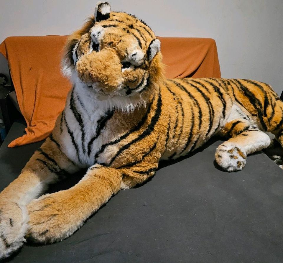 Inflatable Stofftier Tiger XXL in Krefeld