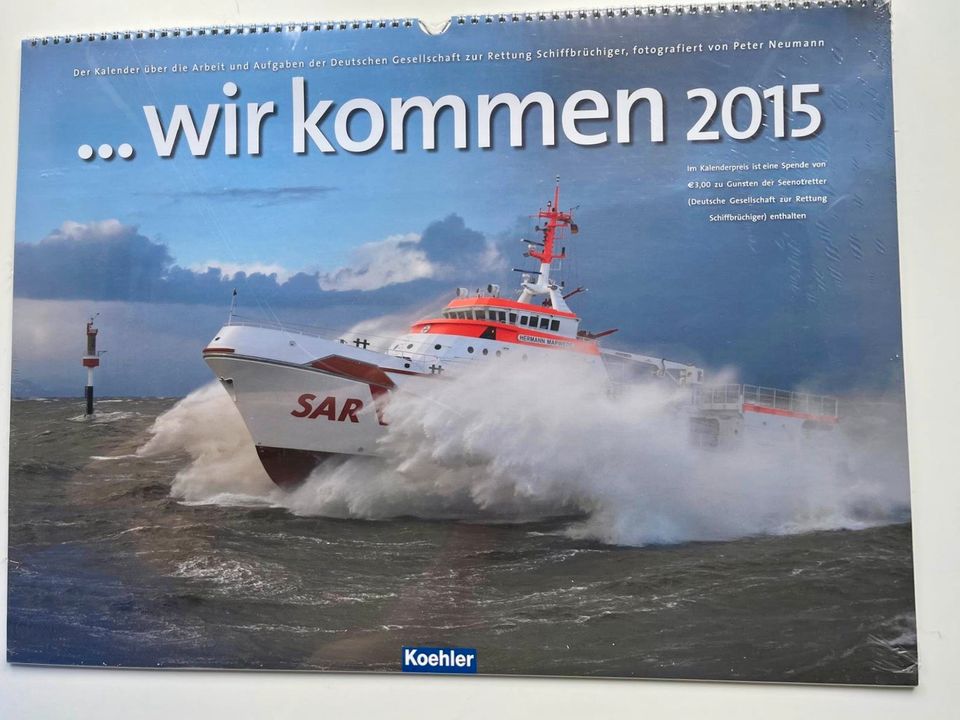 DGZRS SAR Kalender 2015 Wir kommen Seenotretter in Jesteburg