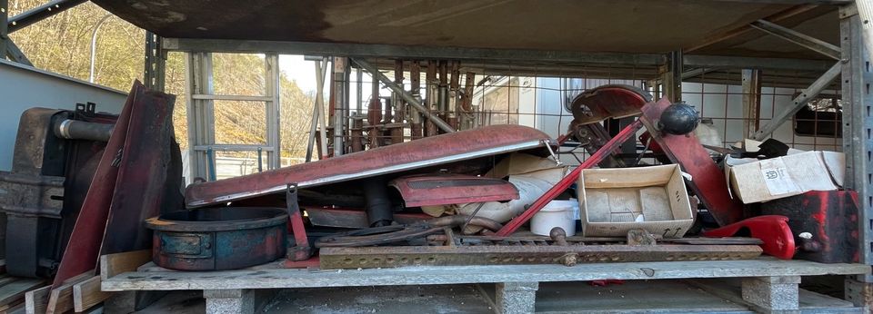 Hanomag R324 Baujahr 1959 mit Verdeck in Waldsolms