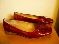 GABOR Damenschuhe Ballerina Lackleder Rot Größe 5 1/2, m.Schleife Baden-Württemberg - Renningen Vorschau