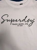 Weißes T-Shirt von Superdry in der Größe 42 Herzogtum Lauenburg - Lütau Vorschau