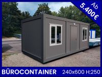 Wohncontainer | Bürocontainer | Container | Baucontainer | Lagercontainer | Gartencontainer | Containerhaus | TEILWEISE SOFORT VERFÜGBAR 240x600 Bremen-Mitte - Bahnhofsvorstadt  Vorschau
