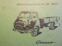 Hanomag Garant LKW Oldtimer Ersatzteilliste Rheinland-Pfalz - Selters Vorschau