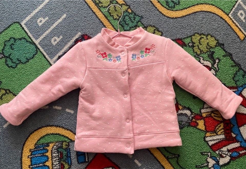 Salt & Pepper Babyjacke mit Stickerei, rosa, Gr. 56, NEU! in Hannover