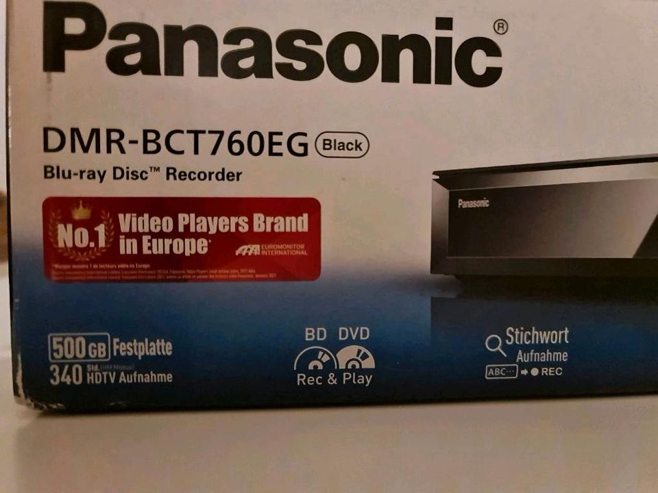 Panasonic DMR-BCT760EG  DVD- Recorder in Klein-Winternheim