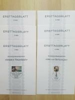 Briefmarkensammlung, Ersttagsblätter 1975 - 1979 und 1981, Bund. Saarland - Heusweiler Vorschau