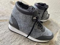 Vitaform Sneaker, Boots, Leder/Filz, Lammfell gefüttert, Gr 41 Bayern - Fischach Vorschau