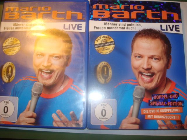 Mario Barth - Comedy DVD's - 3 Programme in Velbert