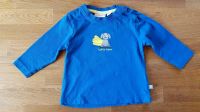 Blaues Langarmshirt mit Hund little hero von Liegelind Gr. 68 Bayern - Scheinfeld Vorschau