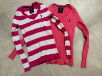 2 Pullover US Polo XS 34 pink weiß U.S. Polo Assn. Bayern - Karlsfeld Vorschau