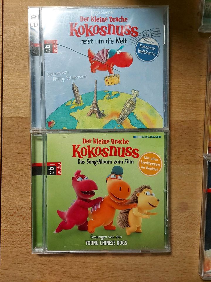 Der kleine Drache Kokosnuss CDs 7 Stück in Bad Frankenhausen/Kyffhäuser