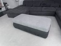 Design Couchhocker Wohnlandschaft Silber grau 130x65x45 cm Niedersachsen - Buchholz in der Nordheide Vorschau