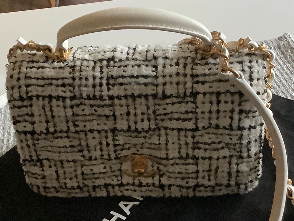 Chanel Tweed Tasche NEU ❤️ in Geversdorf