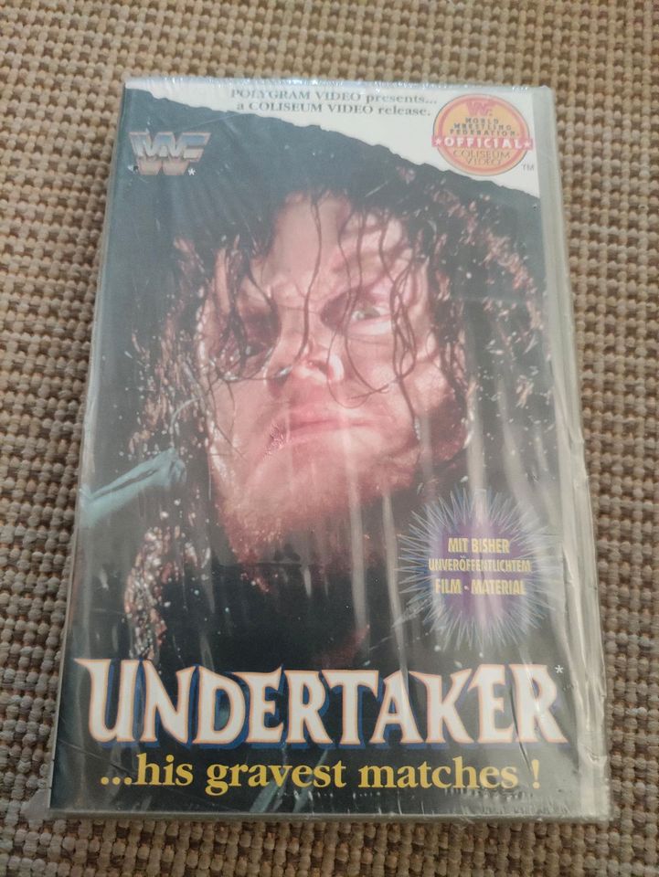 Wwf VHS Undertaker His gravest Matches in Kornwestheim