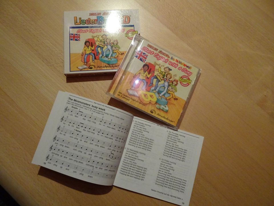 Start English with a Song CD und Booklet Detlev Jöcker in Diekholzen