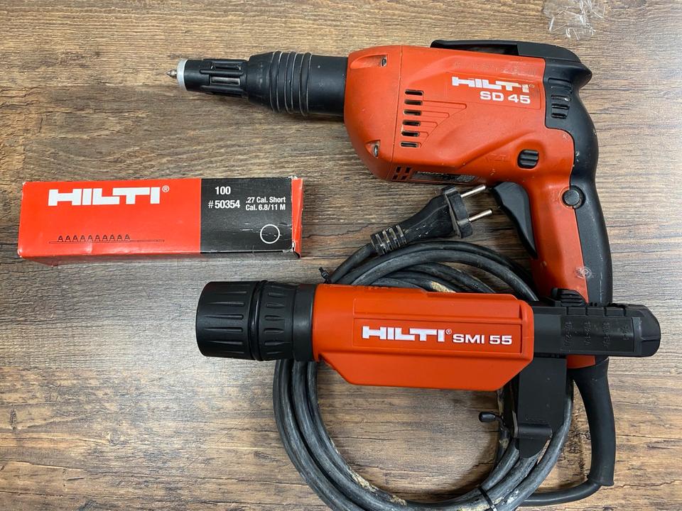 Hilti SD 45 + SMI 55 Trockenbauschrauber m. Magazin i. Koffer.Top in Bad Hersfeld