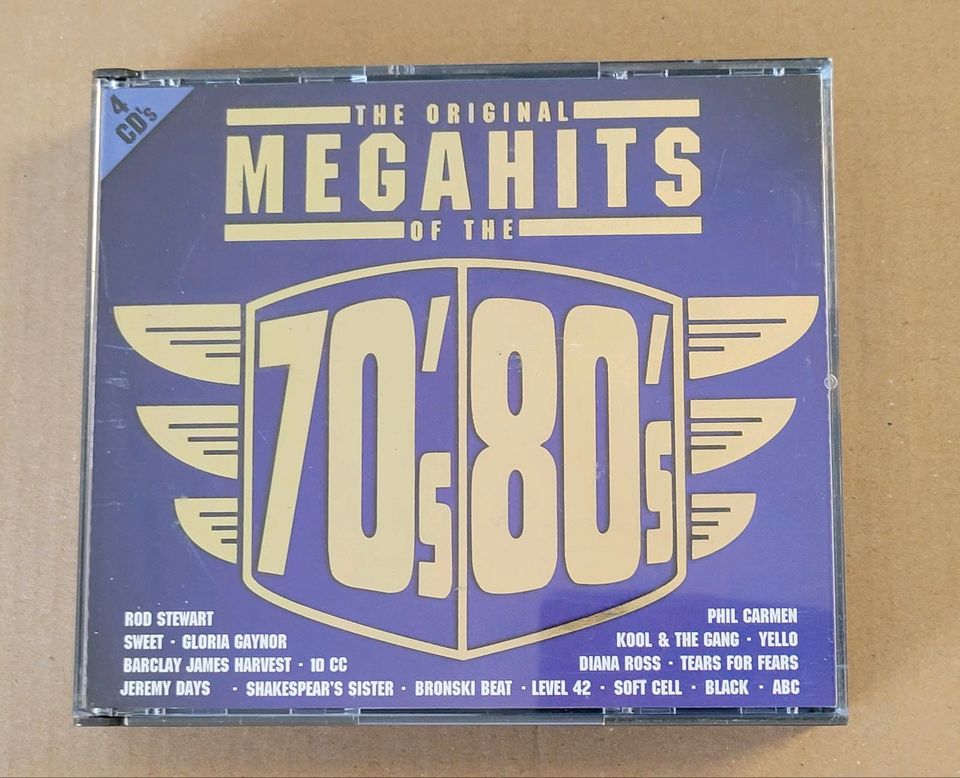 The original Megahits of the 70's 80's - 4 CD - 70er 80er Oldies in Rheda-Wiedenbrück