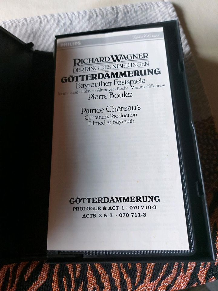 Vhs, Richard Wagner, Der Ring des Nibelungen in Beerfelden