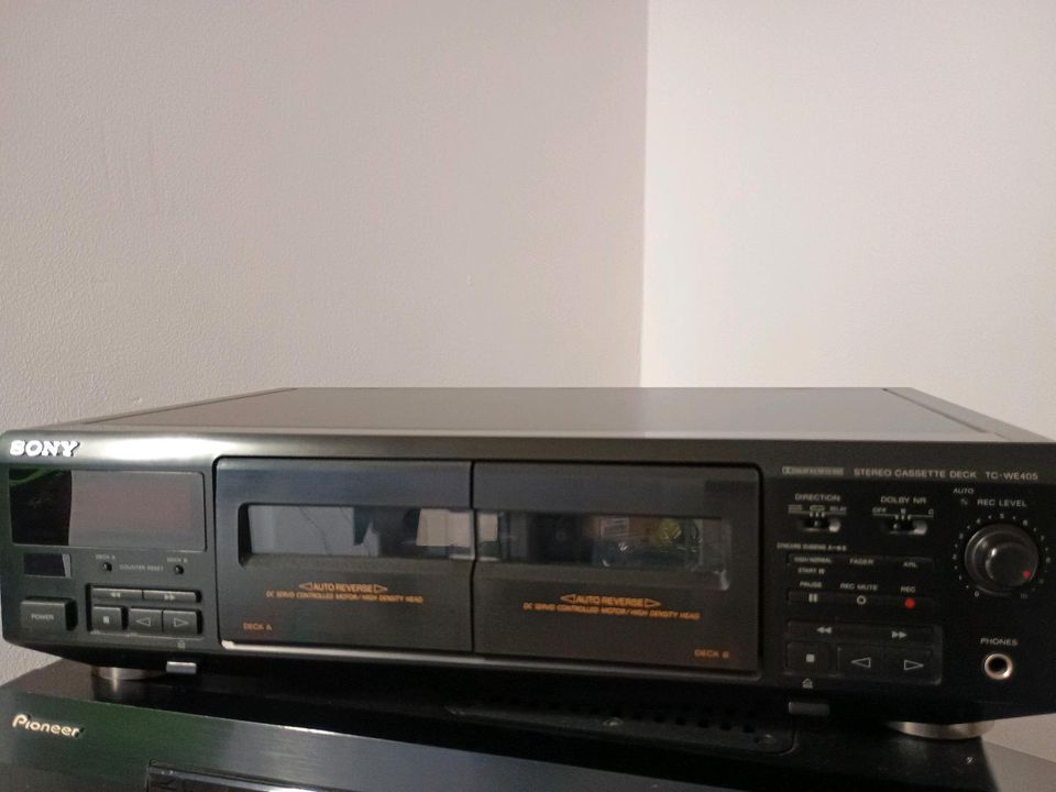 Sony Stereo Kassetten Deck TC-WE 405 in Erlenbach am Main 