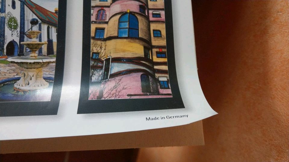 Hundertwasser Architektur Kalender 2015 Abholung in Guntersblum in Alsheim