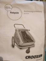 Croozer Baby Hängematte Sitz Zwillinge Nordrhein-Westfalen - Kempen Vorschau