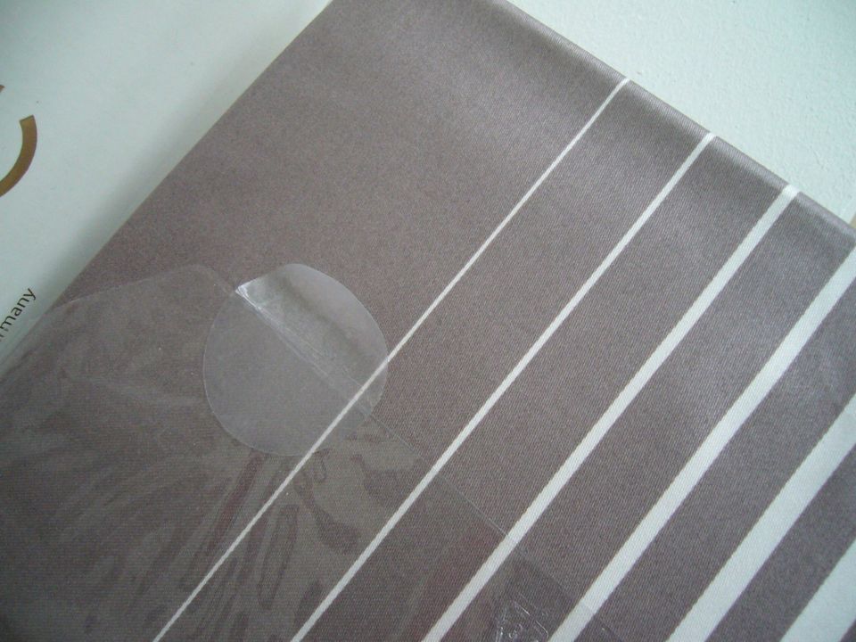 Bettwäsche, 2x135x200 cm, Mako-Satin, Flieder/Silber, neu, Janine in Ratingen