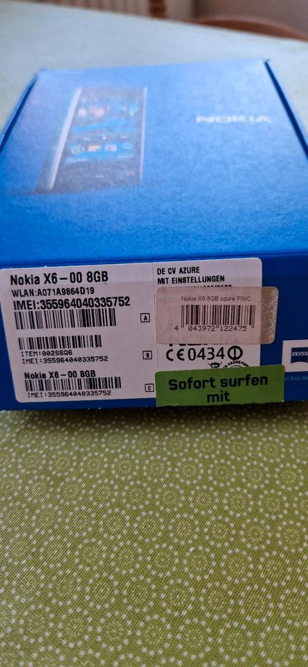 NOKIA X6-00 8GB - gebraucht in Stuttgart