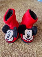 Micky Maus Hausschuhe Pantoffeln Mickey Mouse 22 23 Schuhe Nordrhein-Westfalen - Werther (Westfalen) Vorschau