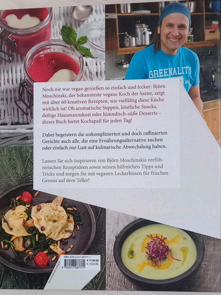 Björn Moschinski Buch Vegan kochen in Chemnitz