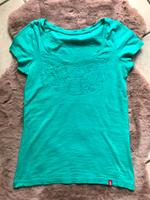 EDC by Esprit T-Shirt Türkis Strass Krone Flügel Gr. XS Rheinland-Pfalz - Braubach Vorschau