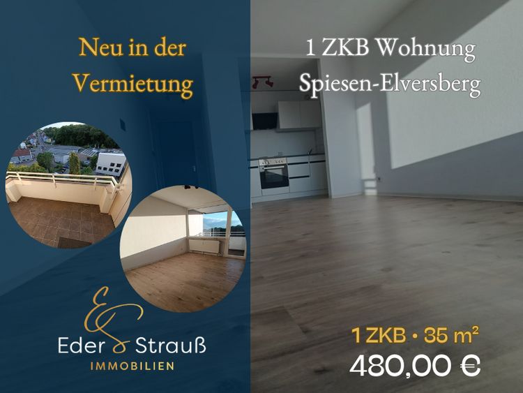 RESERVIERT! 1 ZKB Wohnung in Spiesen Elversberg in Spiesen-Elversberg