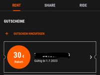 diverse Gutscheine SIXT App für Auto Car Share Ride Rent 90 EUR München - Ludwigsvorstadt-Isarvorstadt Vorschau